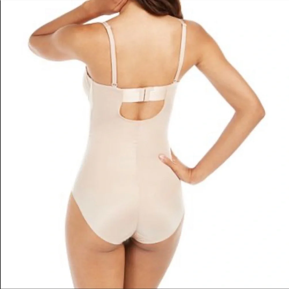 NWOT SPANX Suit Your Fancy Strapless Cupped Panty
Bodysuit L_5